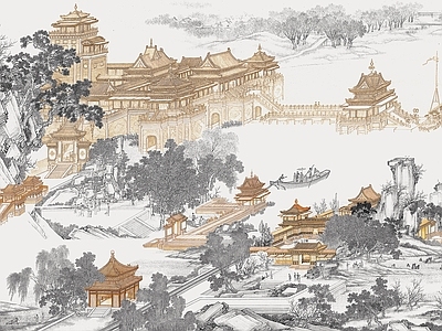 新中式中式硬包 中式纹理壁布 布艺硬包 硬包图案 艺术硬包 硬包背景墙