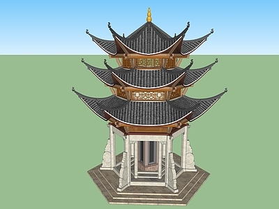 中式古建筑 古建筑