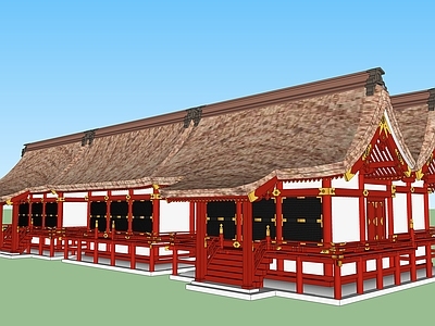 禅意古建筑 古建筑