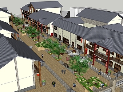 中式古建筑 古建筑