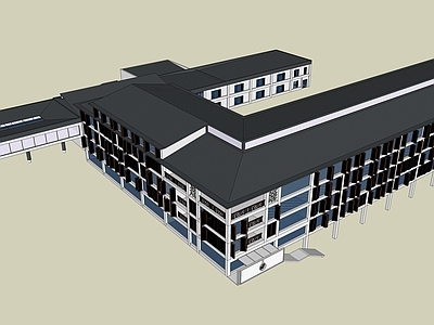 中式古建筑 古建筑