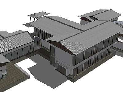 中式古建筑 古建筑