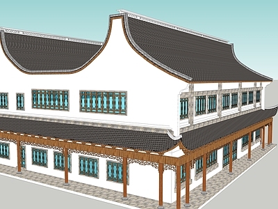 中式古建筑 古建筑