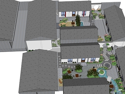 中式古建筑 古建筑