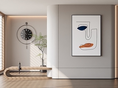 现代极简挂画 办公室挂画 玄关挂画 客厅挂画 女孩房挂画 书房挂画