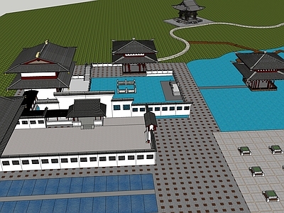 中式古建筑 古建筑