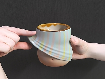 杯子 可爱杯子 大肚杯 水杯 装饰品 杯子