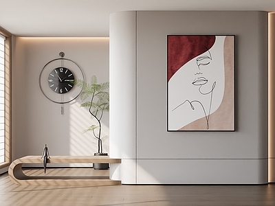 奶油北欧挂画 客厅挂画 玄关挂画 女孩房挂画 书房挂画 办公室挂画