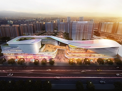 现代商场建筑 现代商场建筑