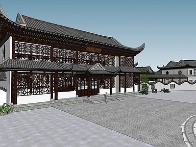 中式古建筑 古建筑