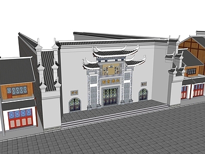 中式古建筑 古建筑