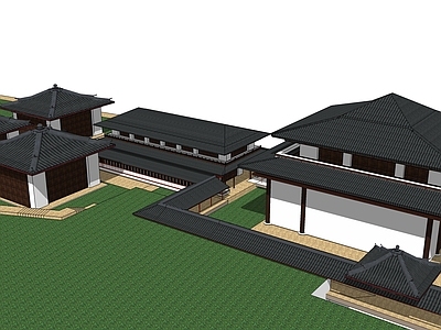 中式古建筑 古建筑