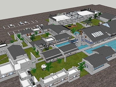 中式古建筑 古建筑