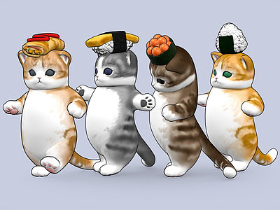 虚拟人物 小队 猫