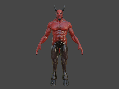 虚拟人物 恶魔 男性 角和角
