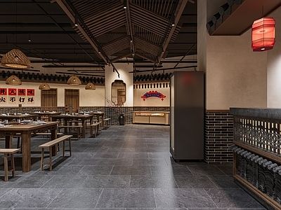 新中式侘寂火锅店 新中式火锅店 侘寂火锅店 侘寂复古餐厅 新中式烧烤店