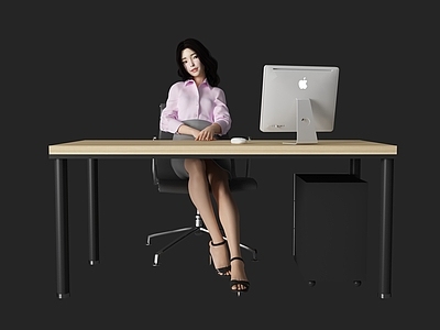 女人 现代办公人物 办公女人 职员 文员 总裁老板