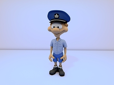 现代警察儿童玩具