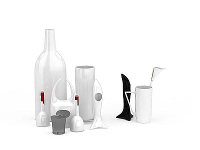 现代办公室陈设品