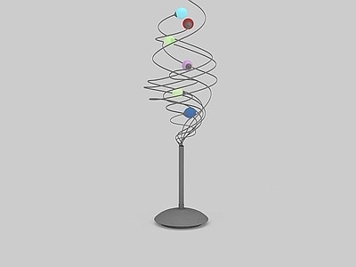 现代风格落地灯