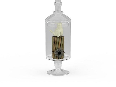 现代玻璃陈设品