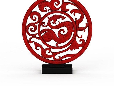现代龙纹装饰品