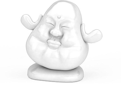 现代弥勒佛雕像