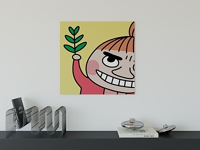现代简约挂画 女孩房挂画 儿童房挂画 可爱挂画 男孩房挂画 卡通挂画