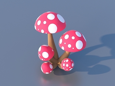 农作物 卡通蘑菇 蘑菇