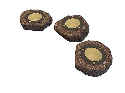 现代石头造型草坪灯