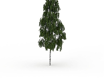 现代其他景观小品 室外景观树