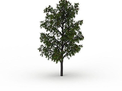 现代其他景观小品 室外景观树