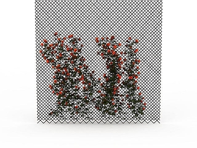 现代直播间 开花藤蔓