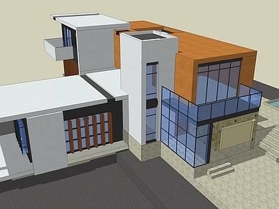 现代其他商业建筑 展览馆