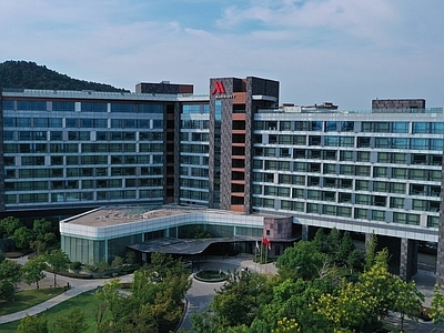 现代酒店建筑 苏州太湖万丽酒店 五星度假酒店 施工图
