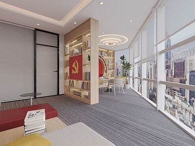 现代党建展厅 党建展厅办公室