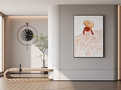 现代奶油挂画 女孩房挂画 办公室挂画 书房挂画 客厅挂画