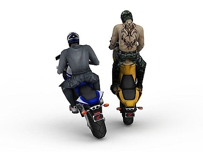 现代家用摩托车