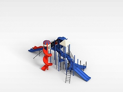 现代娱乐器材 儿童滑梯