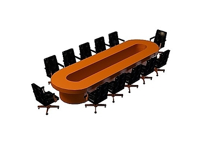现代书桌椅 会议班台桌椅