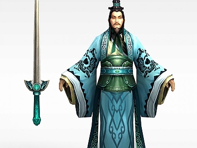 现代虚拟人物 游戏角色