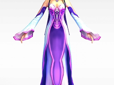 现代虚拟人物 女士游戏角色