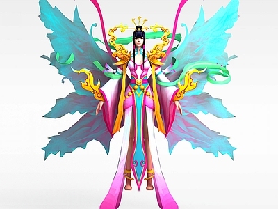 现代虚拟人物 仙侠人物