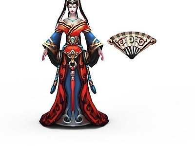 现代虚拟人物 网游人物