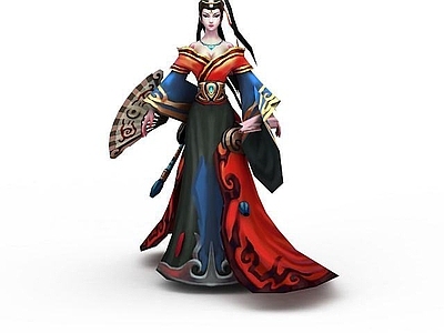 现代虚拟人物 网游人物角色