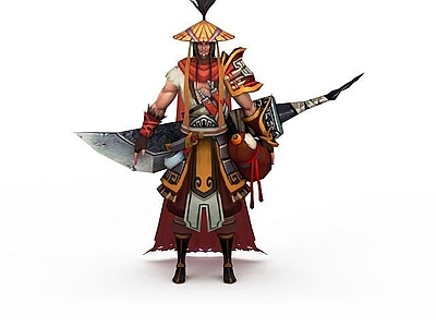 现代虚拟人物 网游武夫