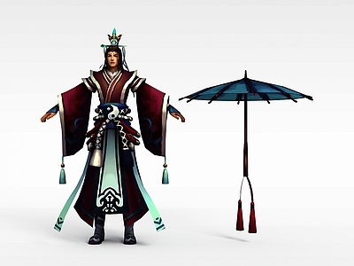 现代虚拟人物 网游人物