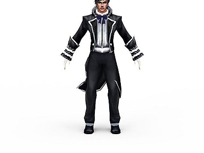 现代虚拟人物 男士游戏角色