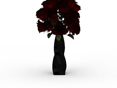 现代玫瑰装饰花