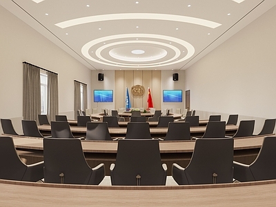 现代报告厅 报告厅 会议室 圆桌会议室
